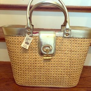 Lilly Pulitzer Straw bag NWT